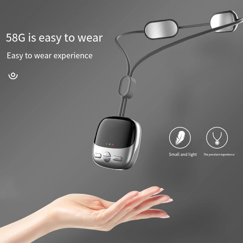 Smart Hanging Neck Massager Portable Muscle Stimulator Relax Neck Protector