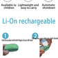 Recharge Finger Pulse Oximeter SpO2 Blood Oxygen Saturation Monitor