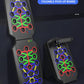 Portable Multifunctional Push-up Board Set With Handles Foldable Fitness Equipment