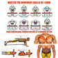 Portable Multifunctional Push-up Board Set With Handles Foldable Fitness Equipment