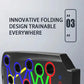 Portable Multifunctional Push-up Board Set With Handles Foldable Fitness Equipment